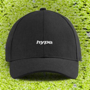 hypa 6-panel cap black limited edition